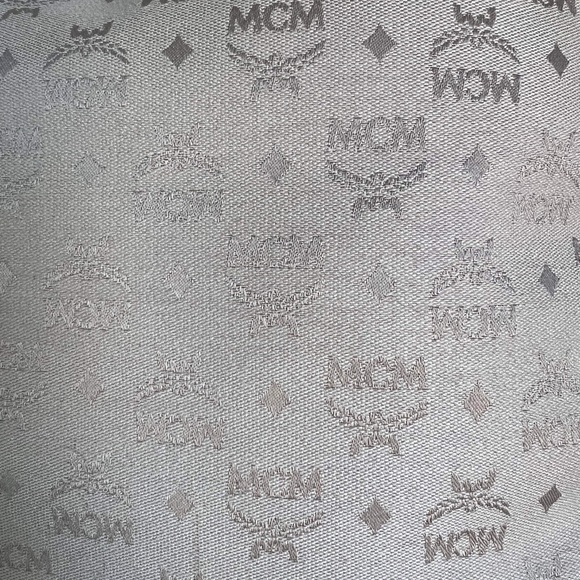 AUTHENTIC VINTAGE MCM CANVAS LEATHER SHOULDER BAG - Picture 10 of 16